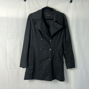 Rag & Bone black coat. Size 4. Lightly worn.